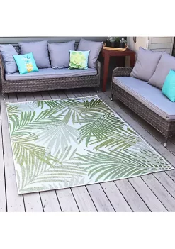 Best reviews of ๐ Tropical Illusions Outdoor Area Rug - Verdant - 5 ft x 7 ft by Sunnydaze Decor ๐คฉ