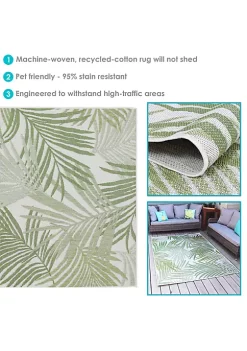 Best reviews of 👏 Tropical Illusions Outdoor Area Rug - Verdant - 5 ft x 7 ft by Sunnydaze Decor 🤩 -Sunnydaze Decor Shop Belk 2009