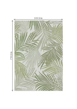 Best reviews of 👏 Tropical Illusions Outdoor Area Rug - Verdant - 5 ft x 7 ft by Sunnydaze Decor 🤩 -Sunnydaze Decor Shop Belk 2010