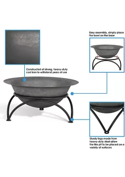 Coupon ๐ 23.5 in Cast Iron Fire Pit Bowl with Stand - Dark Gray by Sunnydaze Decor ๐คฉ 11 Coupon ๐ 23.5 in Cast Iron Fire Pit Bowl with Stand - Dark Gray by Sunnydaze Decor ๐คฉ -Sunnydaze Decor Shop Belk 2027