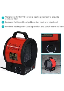 Cheap 😀 750W/1500W Ceramic Portable Electric Space Heater by Sunnydaze Decor ⭐ -Sunnydaze Decor Shop Belk 205