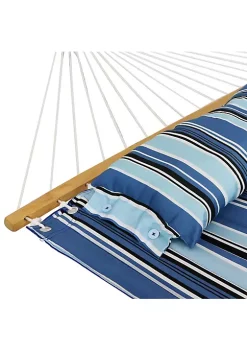 Cheap โญ Large Quilted Hammock with Spreader Bar and Pillow - Misty Beach by Sunnydaze Decor ๐ฅ 10 Cheap โญ Large Quilted Hammock with Spreader Bar and Pillow - Misty Beach by Sunnydaze Decor ๐ฅ -Sunnydaze Decor Shop Belk 2052