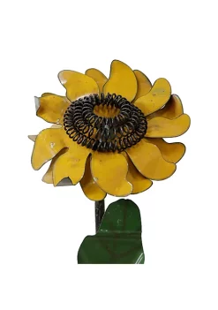 Best reviews of ⌛ Sunnydaze Standing Sunflower with Ladybug Metal Art Garden Stake - 34.25-Inch by Sunnydaze Decor 😀 -Sunnydaze Decor Shop Belk 2087