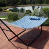 Best Pirce ๐ฅฐ Outdoor Polyester Hammock Pad and Pillow Set - Breakwater Stripe by Sunnydaze Decor ๐ฅฐ 1 Best Pirce ๐ฅฐ Outdoor Polyester Hammock Pad and Pillow Set - Breakwater Stripe by Sunnydaze Decor ๐ฅฐ -Sunnydaze Decor Shop Belk 2091