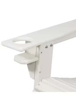 Top 10 🎉 Sunnydaze 2 Lake Style Adirondack Chairs with Cup Holder - White by Sunnydaze Decor 🤩 -Sunnydaze Decor Shop Belk 2158