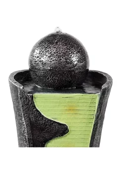 Wholesale 😍 Electric Art Deco Rippling Stream Outdoor Water Fountain - 39 in by Sunnydaze Decor 😍 -Sunnydaze Decor Shop Belk 2193