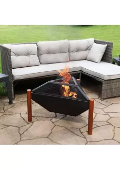 Coupon ๐ฅฐ 31 in Triangle Steel Fire Pit Table with Grate, Poker, and Screen by Sunnydaze Decor ๐ 13 Coupon ๐ฅฐ 31 in Triangle Steel Fire Pit Table with Grate, Poker, and Screen by Sunnydaze Decor ๐ -Sunnydaze Decor Shop Belk 2294
