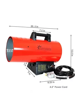 Wholesale 😍 85,000 BTU Steel Forced Air Propane Heater with Auto Shut Off by Sunnydaze Decor 🌟 -Sunnydaze Decor Shop Belk 2299