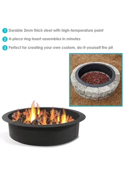 Outlet ๐ฅ 30 in Heavy-Duty Steel Above/In-Ground Fire Pit Ring Insert by Sunnydaze Decor ๐งจ 9 Outlet ๐ฅ 30 in Heavy-Duty Steel Above/In-Ground Fire Pit Ring Insert by Sunnydaze Decor ๐งจ -Sunnydaze Decor Shop Belk 2303