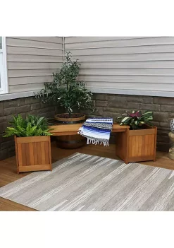 Coupon โญ Meranti Wood Outdoor Bench with Planter Boxes by Sunnydaze Decor ๐ 11 Coupon โญ Meranti Wood Outdoor Bench with Planter Boxes by Sunnydaze Decor ๐ -Sunnydaze Decor Shop Belk 2361