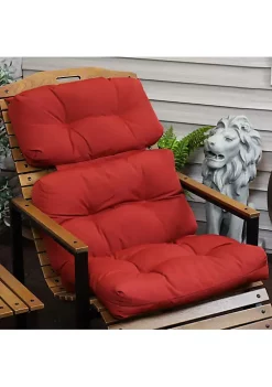 Brand new ⌛ Sunnydaze Tufted High Back Olefin Indoor/Outdoor Patio Chair Cushion - Red by Sunnydaze Decor 💯 -Sunnydaze Decor Shop Belk 2423