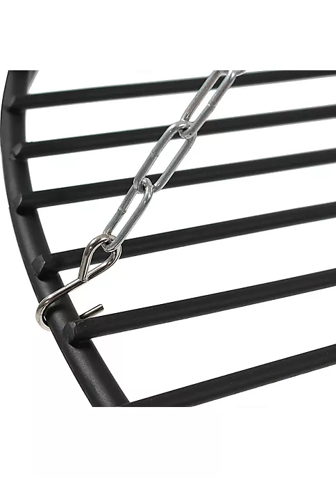 Budget โค๏ธ Powder-Coated Steel Fire Pit Tripod Grilling Set for Cooking by Sunnydaze Decor ๐ 5 Budget โค๏ธ Powder-Coated Steel Fire Pit Tripod Grilling Set for Cooking by Sunnydaze Decor ๐ - Image 3