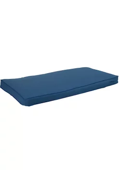 Coupon ⌛ Indoor/Outdoor Olefin Bench Cushion - 41 in x 18 in - Blue by Sunnydaze Decor 🌟 -Sunnydaze Decor Shop Belk 2469