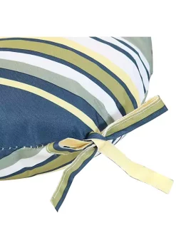 Best deal ✔️ Outdoor Round Bistro Seat Cushion - Earth Tone Stripes - Set of 2 by Sunnydaze Decor 👏 -Sunnydaze Decor Shop Belk 2482