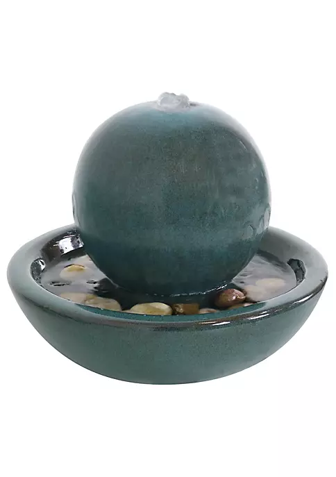 Brand new 🧨 Ceramic Indoor Water Fountain with Orb - 7 in by Sunnydaze Decor ❤️ 4 Brand new 🧨 Ceramic Indoor Water Fountain with Orb - 7 in by Sunnydaze Decor ❤️ - Image 2