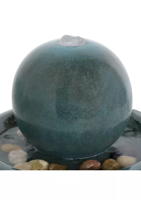 Brand new 🧨 Ceramic Indoor Water Fountain with Orb - 7 in by Sunnydaze Decor ❤️ 5 Brand new 🧨 Ceramic Indoor Water Fountain with Orb - 7 in by Sunnydaze Decor ❤️ - Image 3