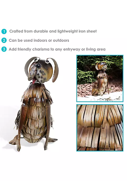 Flash Sale ๐ Sitting ๐ถ Dog Outdoor Metal Garden Statue - 14.5 in by Sunnydaze Decor ๐ฅฐ 6 Flash Sale ๐ Sitting ๐ถ Dog Outdoor Metal Garden Statue - 14.5 in by Sunnydaze Decor ๐ฅฐ - Image 4