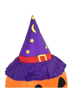 New ❤️ Sunnydaze Jack-O-Lantern with Witch Hat Inflatable Decoration by Sunnydaze Decor ⭐ -Sunnydaze Decor Shop Belk 251