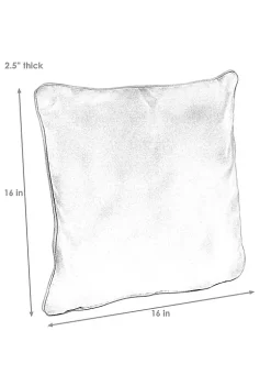 Best deal 😀 Indoor/Outdoor Square Throw Pillow - 16 in - Bold Paisley by Sunnydaze Decor ✨ 12 Best deal 😀 Indoor/Outdoor Square Throw Pillow - 16 in - Bold Paisley by Sunnydaze Decor ✨ -Sunnydaze Decor Shop Belk 2551