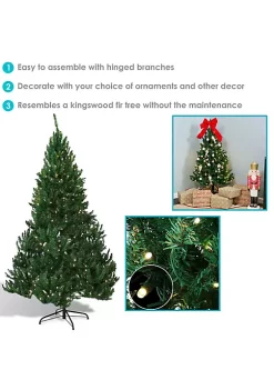 Wholesale ✨ Sunnydaze Pre-Lit Artificial Tannenbaum 🎁 Christmas Tree - Green - 6-Foot by Sunnydaze Decor ⭐ -Sunnydaze Decor Shop Belk 258