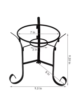 Buy 😀 Traditional Style Steel Outdoor Gazing Globe Stand - Black by Sunnydaze Decor 🔔 -Sunnydaze Decor Shop Belk 2580