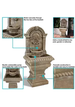 Best Pirce ๐ Ornate Lavello Standing Outdoor Waterfall Fountain - 51 in by Sunnydaze Decor ๐ฅ 11 Best Pirce ๐ Ornate Lavello Standing Outdoor Waterfall Fountain - 51 in by Sunnydaze Decor ๐ฅ -Sunnydaze Decor Shop Belk 2697