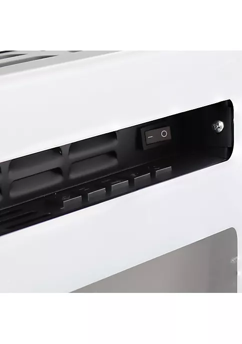 Hot Sale ๐ 50 in Sophisticated Hearth Indoor Electric Fireplace - White by Sunnydaze Decor ๐ 5 Hot Sale ๐ 50 in Sophisticated Hearth Indoor Electric Fireplace - White by Sunnydaze Decor ๐ - Image 3