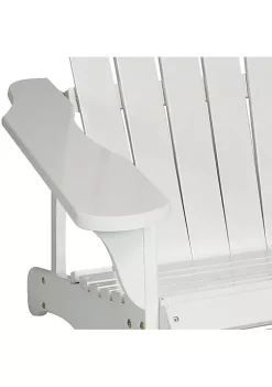 New 🤩 Coastal Bliss Fir Wood Adirondack Chair - White - Set of 2 by Sunnydaze Decor 🌟 -Sunnydaze Decor Shop Belk 2864