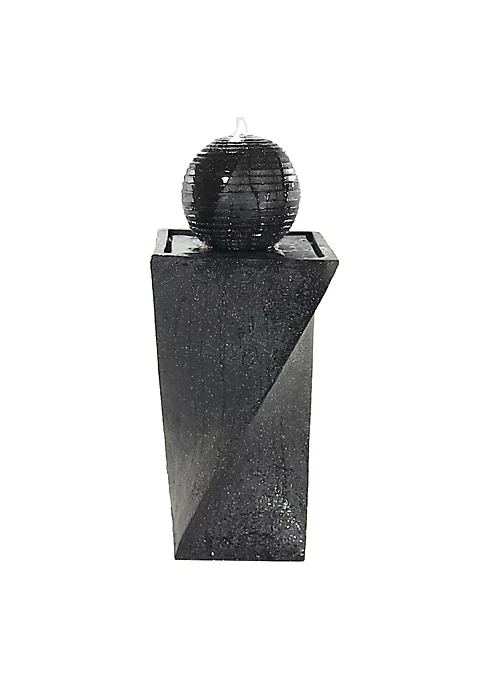 Best Sale ๐ Black Ball Solar Water Fountain with Battery/LED Lights - 32 in by Sunnydaze Decor ๐ 4 Best Sale ๐ Black Ball Solar Water Fountain with Battery/LED Lights - 32 in by Sunnydaze Decor ๐ - Image 2