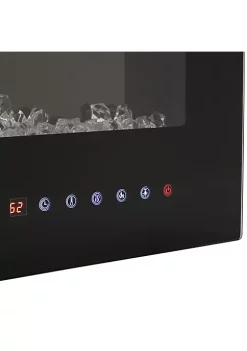 Best deal ⌛ 32 in Modern Flame Mounted Indoor Electric Fireplace - Black by Sunnydaze Decor 🔥 -Sunnydaze Decor Shop Belk 2994