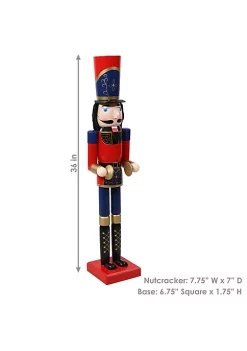 Best Sale 🛒 Conrad the Bold Indoor 🎄 Christmas Nutcracker Statue - 36 in by Sunnydaze Decor 💯 12 Best Sale 🛒 Conrad the Bold Indoor 🎄 Christmas Nutcracker Statue - 36 in by Sunnydaze Decor 💯 -Sunnydaze Decor Shop Belk 305