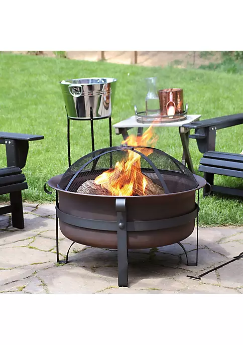 Best reviews of ⭐ 29 in Cauldron Style Steel Fire Pit with Spark Screen - Bronze by Sunnydaze Decor 🎉 3 Best reviews of ⭐ 29 in Cauldron Style Steel Fire Pit with Spark Screen - Bronze by Sunnydaze Decor 🎉