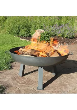 Hot Sale ✔️ 30 in Cast Iron Wood-Burning Fire Pit with Handles - Steel by Sunnydaze Decor 😀 -Sunnydaze Decor Shop Belk 3156