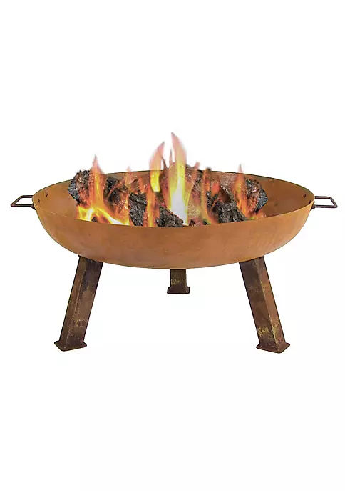 Flash Sale 🔔 30 in Rustic Cast Iron Wood-Burning Fire Pit with Handles by Sunnydaze Decor 🛒 4 Flash Sale 🔔 30 in Rustic Cast Iron Wood-Burning Fire Pit with Handles by Sunnydaze Decor 🛒 - Image 2