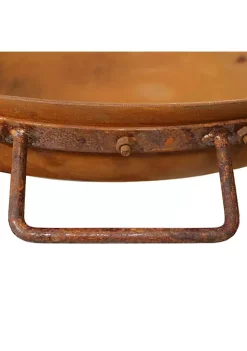 Flash Sale 🔔 30 in Rustic Cast Iron Wood-Burning Fire Pit with Handles by Sunnydaze Decor 🛒 10 Flash Sale 🔔 30 in Rustic Cast Iron Wood-Burning Fire Pit with Handles by Sunnydaze Decor 🛒 -Sunnydaze Decor Shop Belk 3217