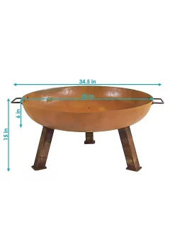 Flash Sale 🔔 30 in Rustic Cast Iron Wood-Burning Fire Pit with Handles by Sunnydaze Decor 🛒 12 Flash Sale 🔔 30 in Rustic Cast Iron Wood-Burning Fire Pit with Handles by Sunnydaze Decor 🛒 -Sunnydaze Decor Shop Belk 3219