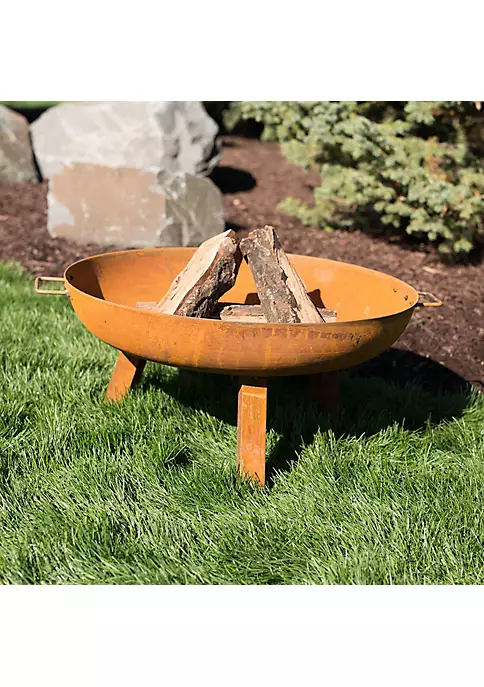 Flash Sale 🔔 30 in Rustic Cast Iron Wood-Burning Fire Pit with Handles by Sunnydaze Decor 🛒 8 Flash Sale 🔔 30 in Rustic Cast Iron Wood-Burning Fire Pit with Handles by Sunnydaze Decor 🛒 - Image 6