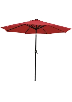 Cheapest ๐ 9 ft Solar Aluminum Patio Umbrella with Tilt and Crank - Red by Sunnydaze Decor ๐ฅฐ 9 Cheapest ๐ 9 ft Solar Aluminum Patio Umbrella with Tilt and Crank - Red by Sunnydaze Decor ๐ฅฐ -Sunnydaze Decor Shop Belk 3228