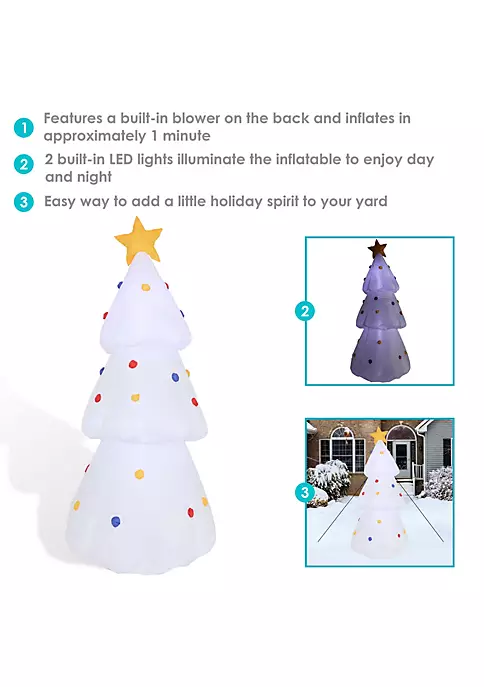 Discount ๐ White Holiday Tree ๐
Christmas Inflatable Yard Decoration - 6 ft by Sunnydaze Decor โจ 6 Discount ๐ White Holiday Tree ๐
Christmas Inflatable Yard Decoration - 6 ft by Sunnydaze Decor โจ - Image 4