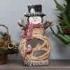 Top 10 🧨 Sunnydaze Lightweight Pre-Lit Log Snowman Statue Decoration - 17-Inch by Sunnydaze Decor 💯 -Sunnydaze Decor Shop Belk 329
