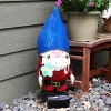 Best deal ⌛ Sunnydaze Spring Flowers Garden Gnome - 25-Inch Blue Hat /Red 👚 Shirt by Sunnydaze Decor 💯 -Sunnydaze Decor Shop Belk 3359