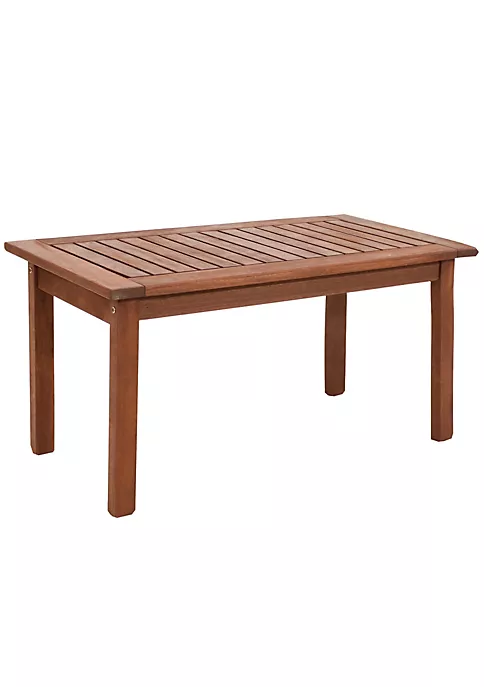 Best deal โจ 35.5 in Meranti Wood Rectangular Patio Coffee Table by Sunnydaze Decor ๐ 4 Best deal โจ 35.5 in Meranti Wood Rectangular Patio Coffee Table by Sunnydaze Decor ๐ - Image 2