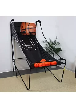 Brand new 😍 81 in Folding Indoor 2-Player Arcade 🏀 Basketball Game with Scorer by Sunnydaze Decor 🔥