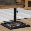 Best reviews of 🥰 Sunnydaze Classic Geometric Cast Iron Umbrella Base - Black - 16-Inch by Sunnydaze Decor 🎁 -Sunnydaze Decor Shop Belk 3450