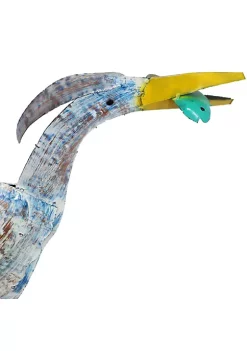 Promo 🔔 Sunnydaze Gilligan Crane Metal Statue by Sunnydaze Decor 🧨 -Sunnydaze Decor Shop Belk 3457