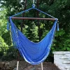 New 🤩 Extra Large Polyester Rope Hammock Chair and Spreader Bar - Blue by Sunnydaze Decor 🛒 2 New 🤩 Extra Large Polyester Rope Hammock Chair and Spreader Bar - Blue by Sunnydaze Decor 🛒 -Sunnydaze Decor Shop Belk 3549