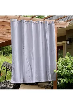 Best Pirce 🥰 Outdoor Blackout Curtain Panel - Gray - 100 in x 84 in by Sunnydaze Decor ⭐ -Sunnydaze Decor Shop Belk 3570