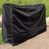 Brand new 🎉 6 ft Heavy-Duty PVC Firewood Log Rack Cover - Black by Sunnydaze Decor 🔔 -Sunnydaze Decor Shop Belk 3583