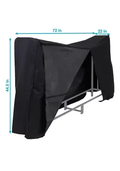 Brand new ๐ 6 ft Heavy-Duty PVC Firewood Log Rack Cover - Black by Sunnydaze Decor ๐ 10 Brand new ๐ 6 ft Heavy-Duty PVC Firewood Log Rack Cover - Black by Sunnydaze Decor ๐ -Sunnydaze Decor Shop Belk 3586