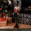 Wholesale 🌟 Friedrich Indoor/Outdoor Nutcracker with Chalkboard Sign - 36 in by Sunnydaze Decor 😍 -Sunnydaze Decor Shop Belk 359
